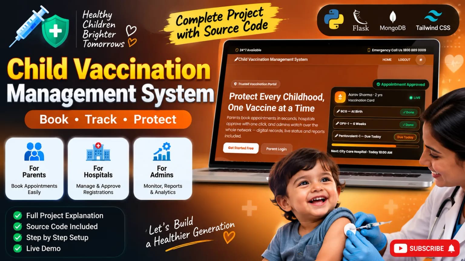 Child Vaccination Management System thumbnail 2